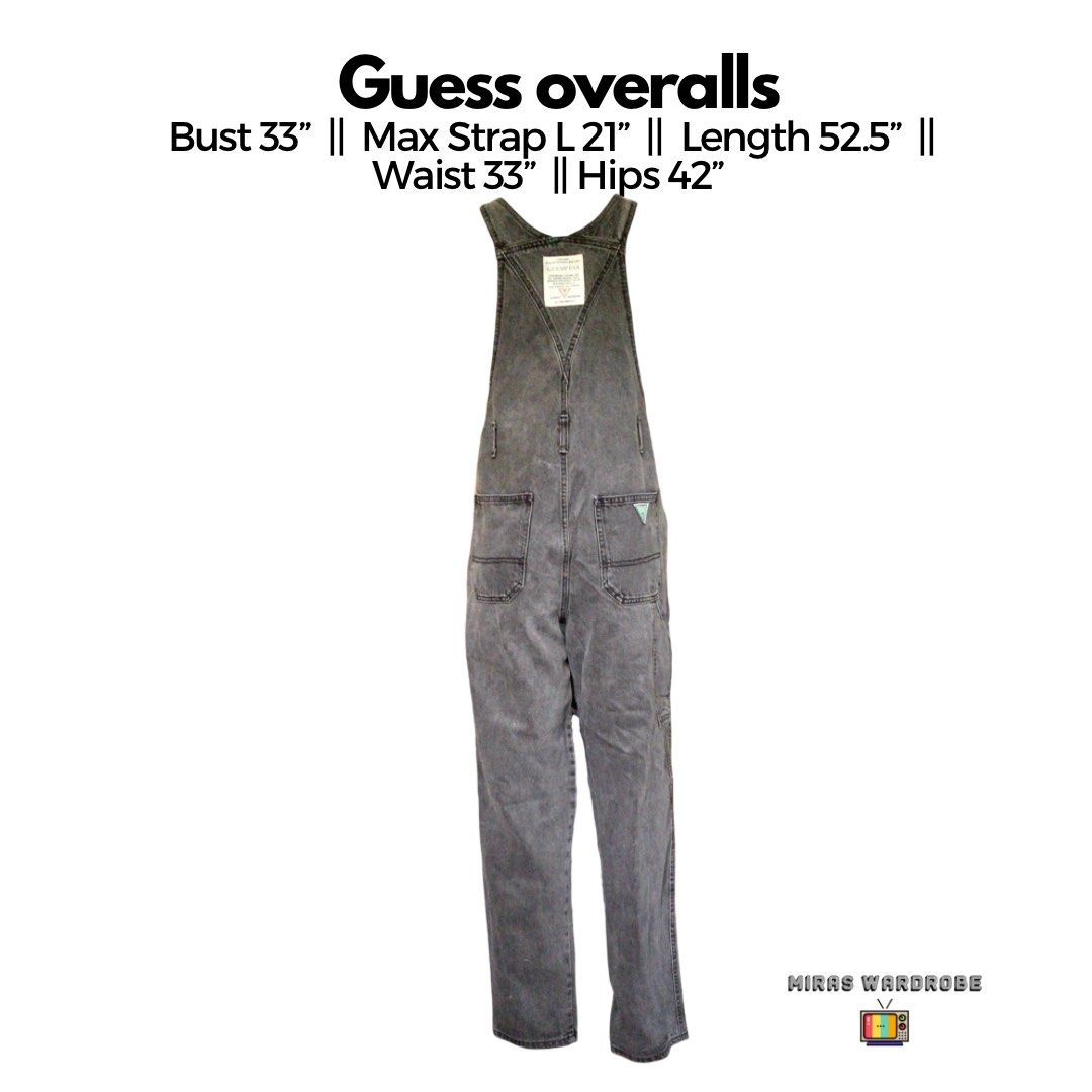 Vintage Guess overalls jumpsuit men women unisex