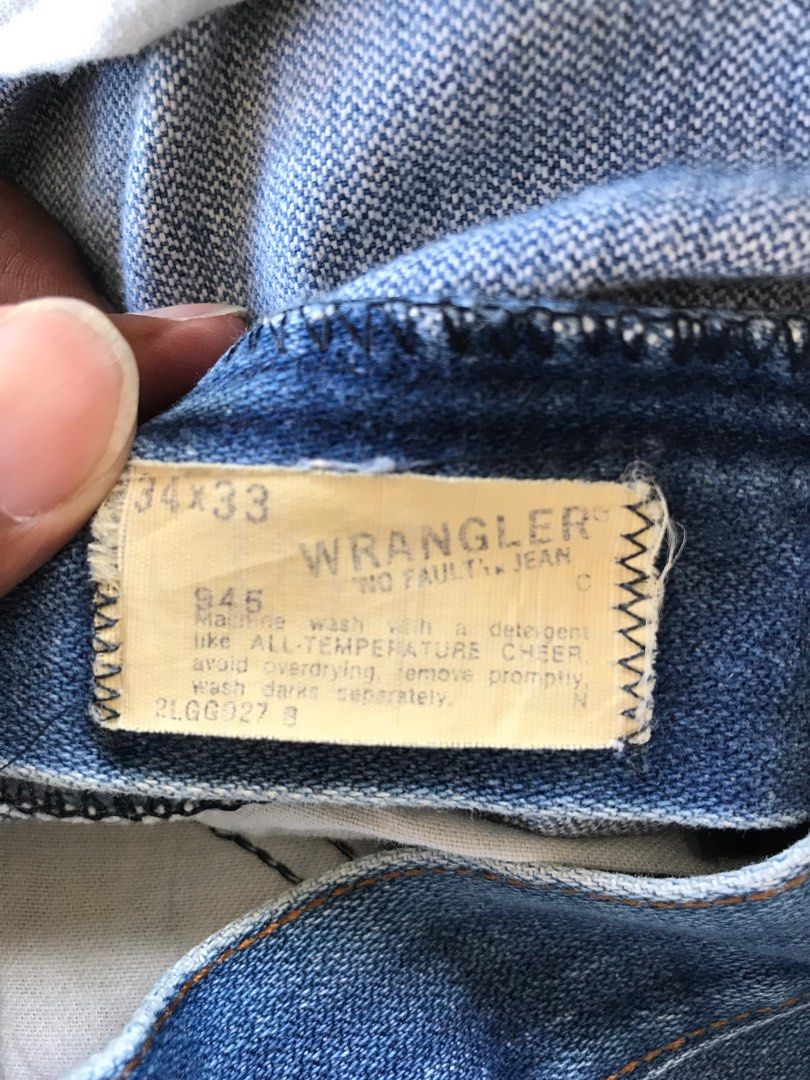 Vintage Wrangler Bootcut Jeans Waist 32 33 Authentic Men s