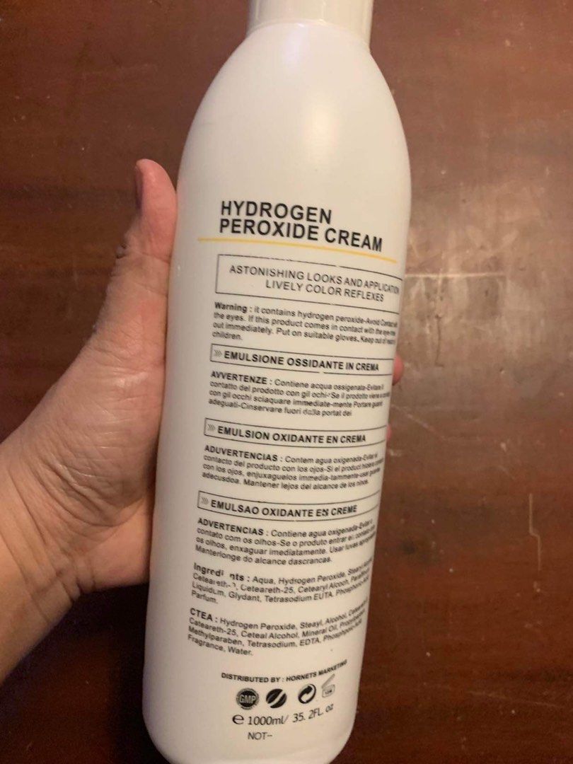 VIP Hydrogen Peroxide Cream 40 vol 1000ml on Carousell
