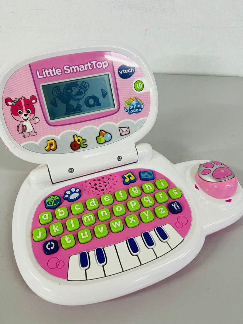 Vtech Little Smart Top Baby Laptop Pink, Hobbies & Toys, Toys & Games ...