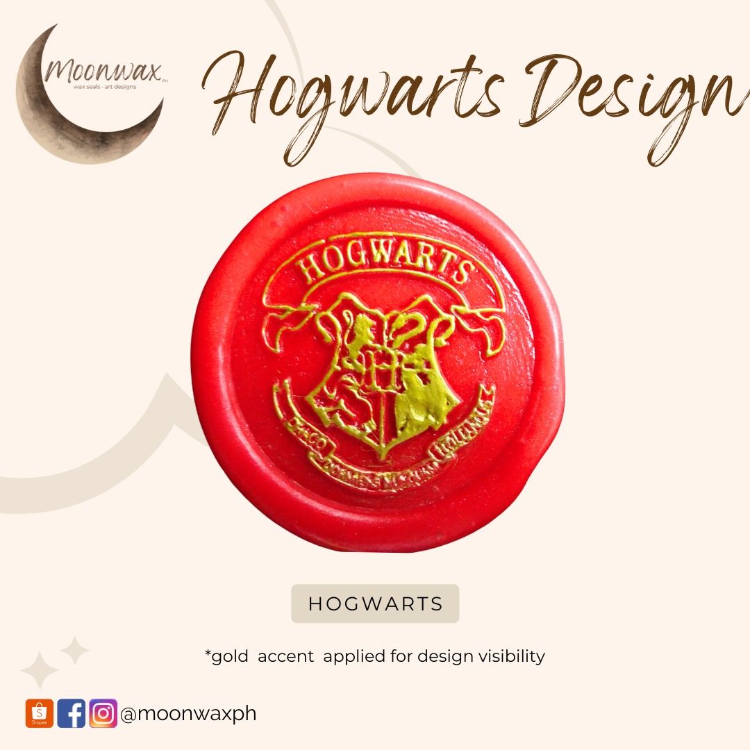 WAX SEAL HARRY POTTER HOGWARTS READY MADE RUSH READY TO USE WITH 3M ...