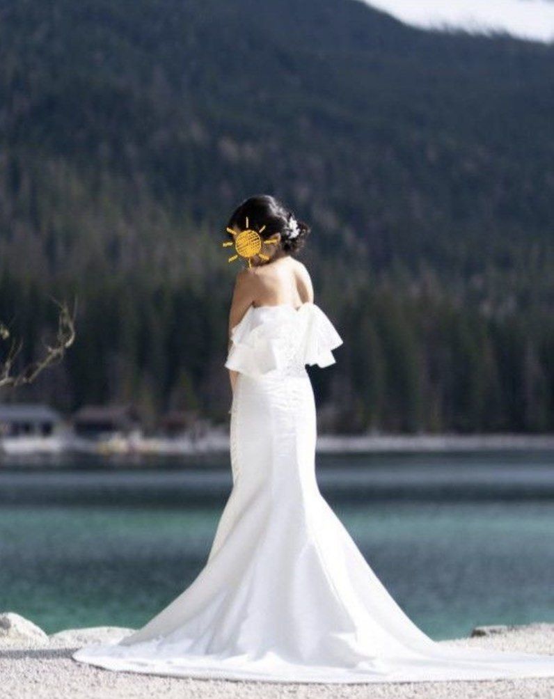 Wedding Gown Mermaid Fish Tail Grand Women s Fashion Dresses