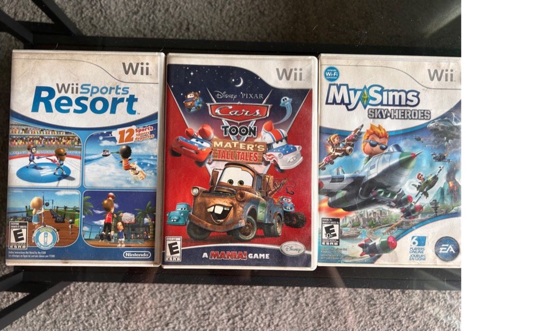 WII gaming CDs, Video Gaming, Video Games, Others on Carousell