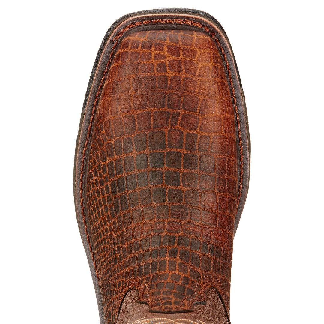 Ariat Men s 10017415 WorkHog Wide Square Toe Work Boot COLOR