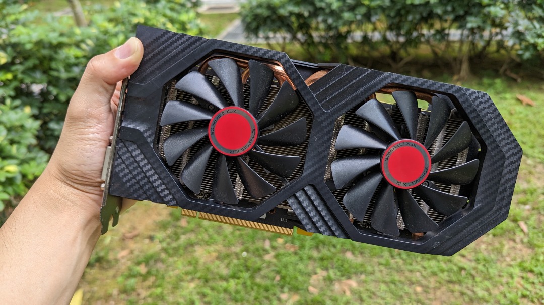 XFX AMD Radeon RX 590 Fatboy 8GB Graphics Card Computers Tech