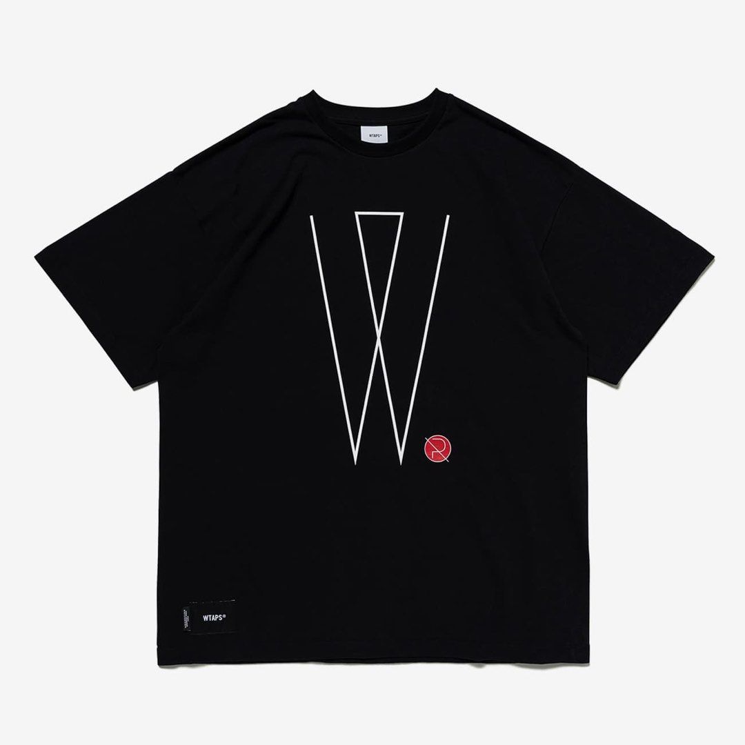 XL Wtaps 23SS VV Thaw SS Cotton tee tshirt Black Navy 隱藏款, 男裝