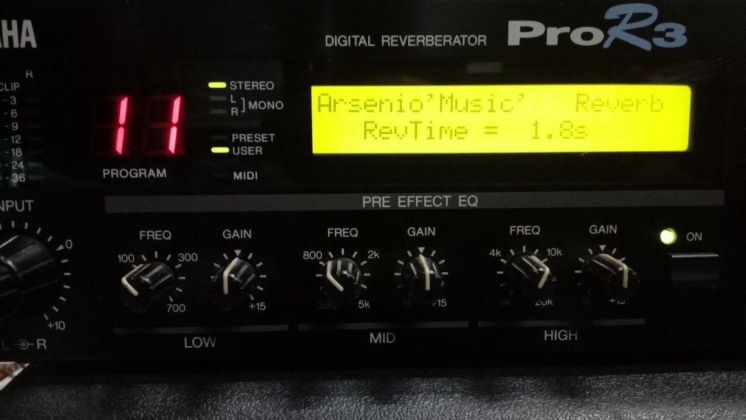 Yamaha Digital Reverb Pro R3, Musik & Media, Alat di Carousell