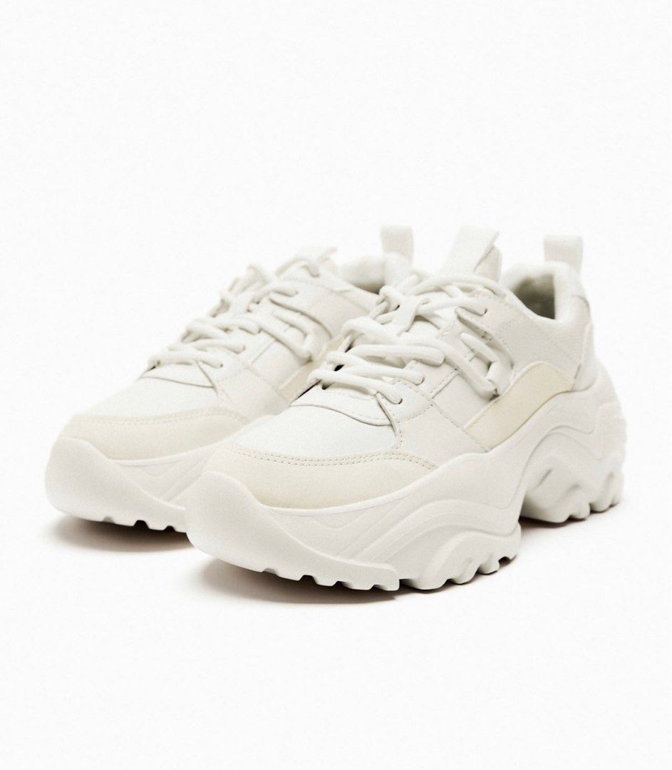 Zara Platform Running Trainers Women s Fashion Footwear Sneakers on Carousell
