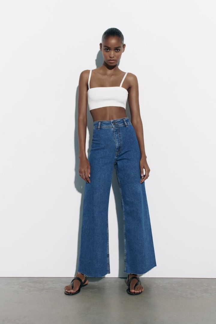 Jeans zw premium high waist zara new arrivals