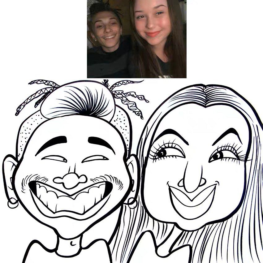 $10 FUNNY Caricature Drawing To Make You Laugh! , Hobbies & Toys ...