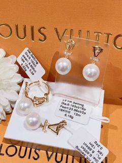 12m Lv Pearl Jewelry Set Hk