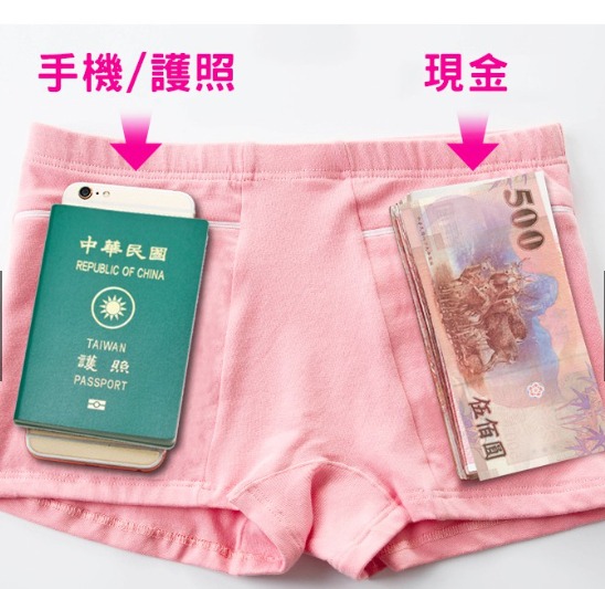 ANTI-THEFT POCKET PANTIES