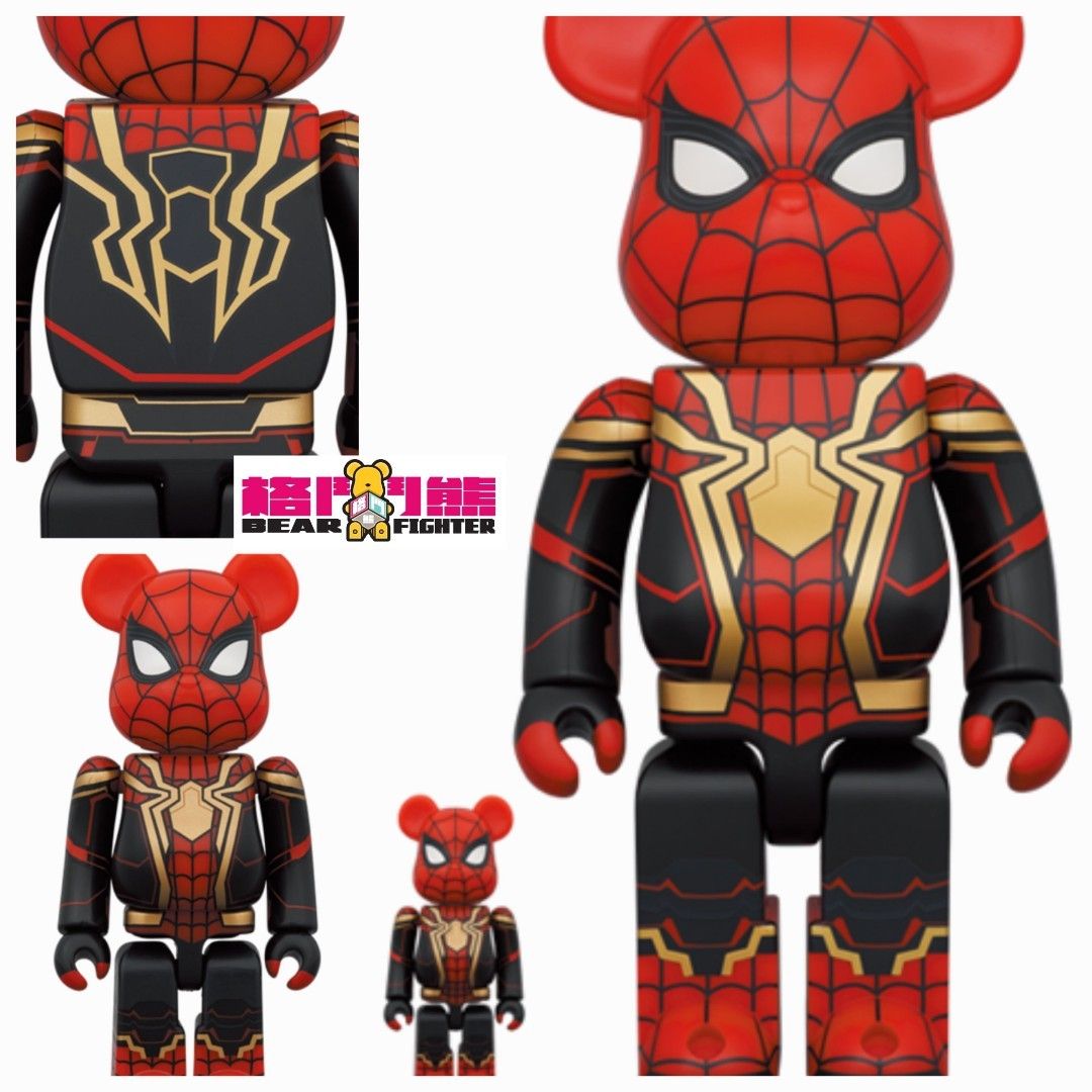 BE@RBRICK SPIDER-MAN INTEGRATED SUIT 400 www.krzysztofbialy.com