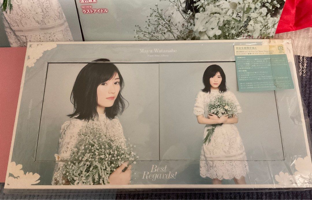 渡邊麻友渡辺麻友Best Regards 畢業CD 附送個別特刊宣傳刊物