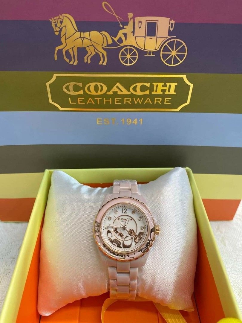 Authentic Coach Watch Ceramic Strap