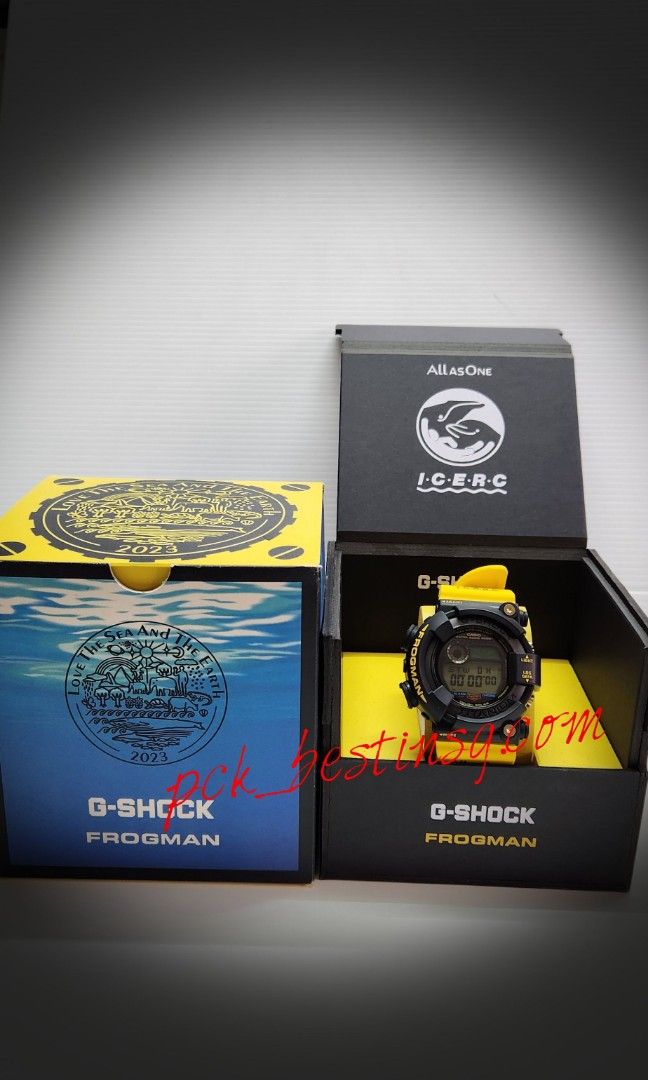 G shock discount frogman limited edition