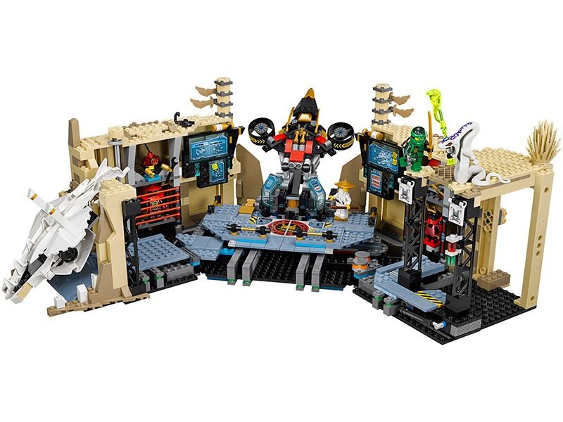 樂高LEGO 70596 旋風忍者系列機甲武士的秘密基地（絕版品), 書籍