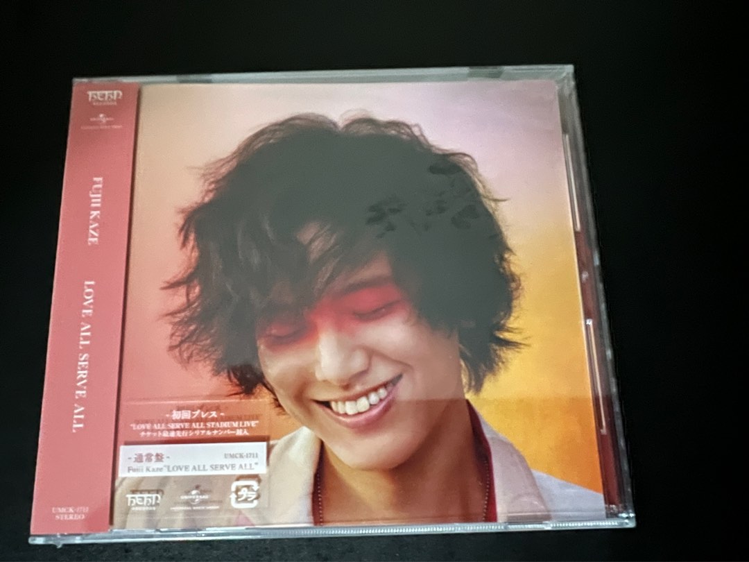 藤井風 Fujii Kaze 最新 Love all serve all CD 全新未開封 初回通常盤 (見本品), 興趣及遊戲, 音樂、樂器 & 配件, 音樂與媒體 CD 及 DVD 藤井風 Fujii Kaze 最新 Love all serve all CD 全新未開封 初回通常盤 (見本品), 興趣及遊戲, 音樂、樂器 & 配件, 音樂與媒體 CD 及 DVD