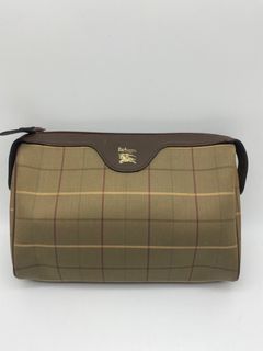 💯 ORIG BURBERRY LARGE POUCH