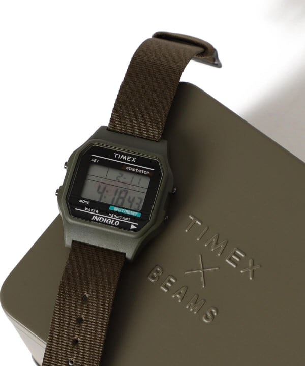 TIMEX BEAMS MILITARY DIGITAL WATCH