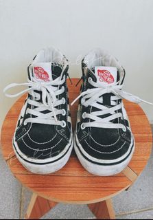 現貨｜正品 VANS 高筒拉鍊 布鞋 童鞋 購於ABC櫃