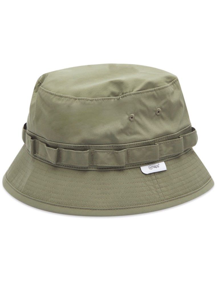 全新Wtaps jungle 02 bucket hat cap olive 帽漁夫帽軍綠, 男裝, 手錶