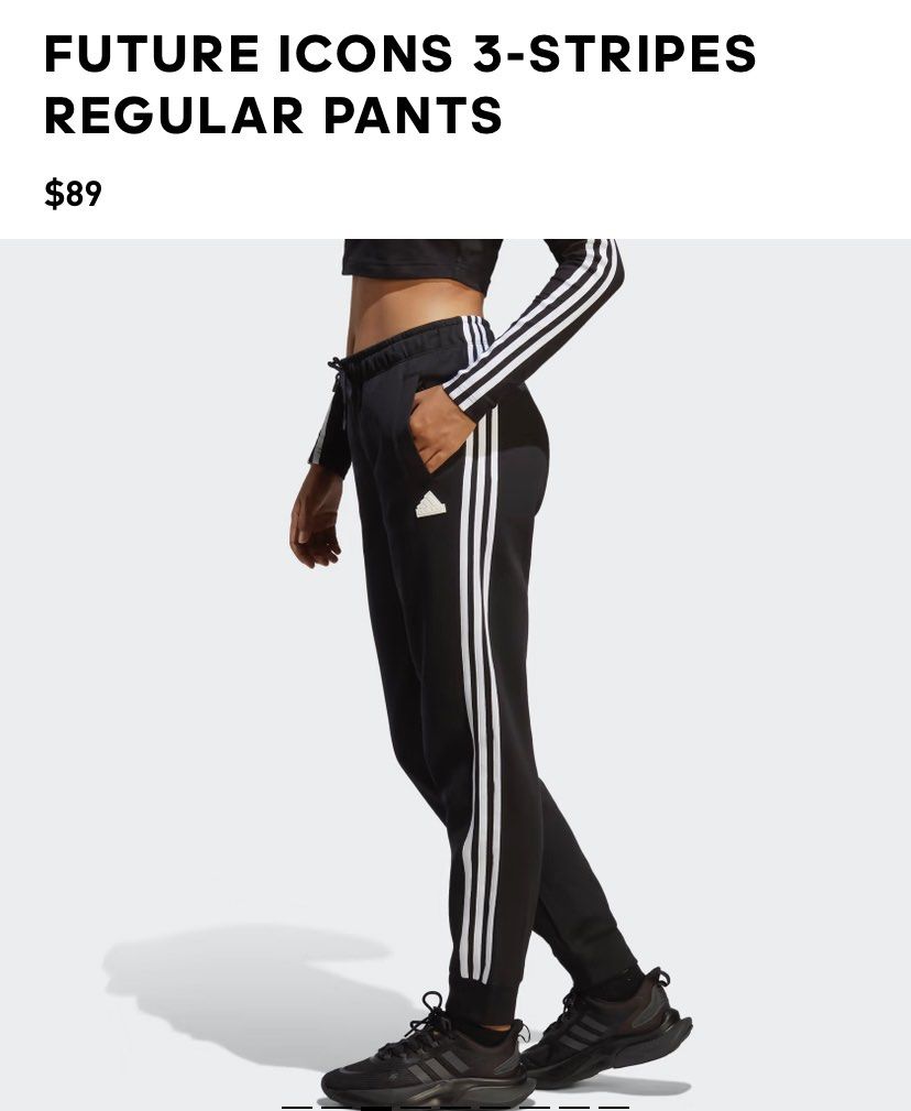 adidas 3 stripes pants