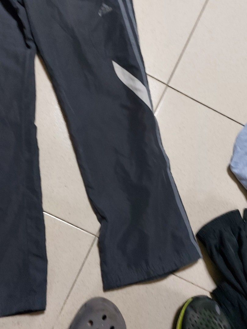 Adidas Jogging Pants (Category: Joggers) located in Pasig City. Submitted by borjong (Listing ID 1239957555, Image 3). Description: Adidas Jogging Pants Colors: Grey and Black/Red 700 pesos only for both Size: Medium 32 -36 waist ASIAN SIZE.