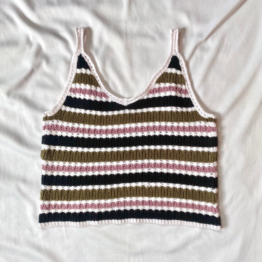 Aeropostale Crochet Top, Women's Fashion, Tops, Sleeveless on Carousell