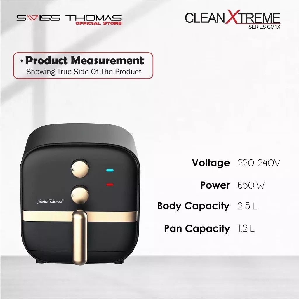 Air fryer swiss thomas 1.2L, TV & Home Appliances, Kitchen Appliances