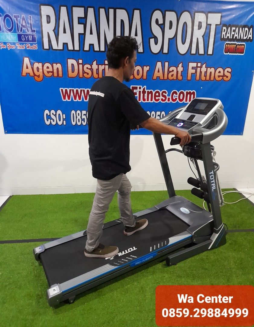 Alat Fitness Treadmill Elektrik Multi Fungsi Type TL 270 Total Fitness Di Depok Bogor Bekasi Tangerang Jakarta