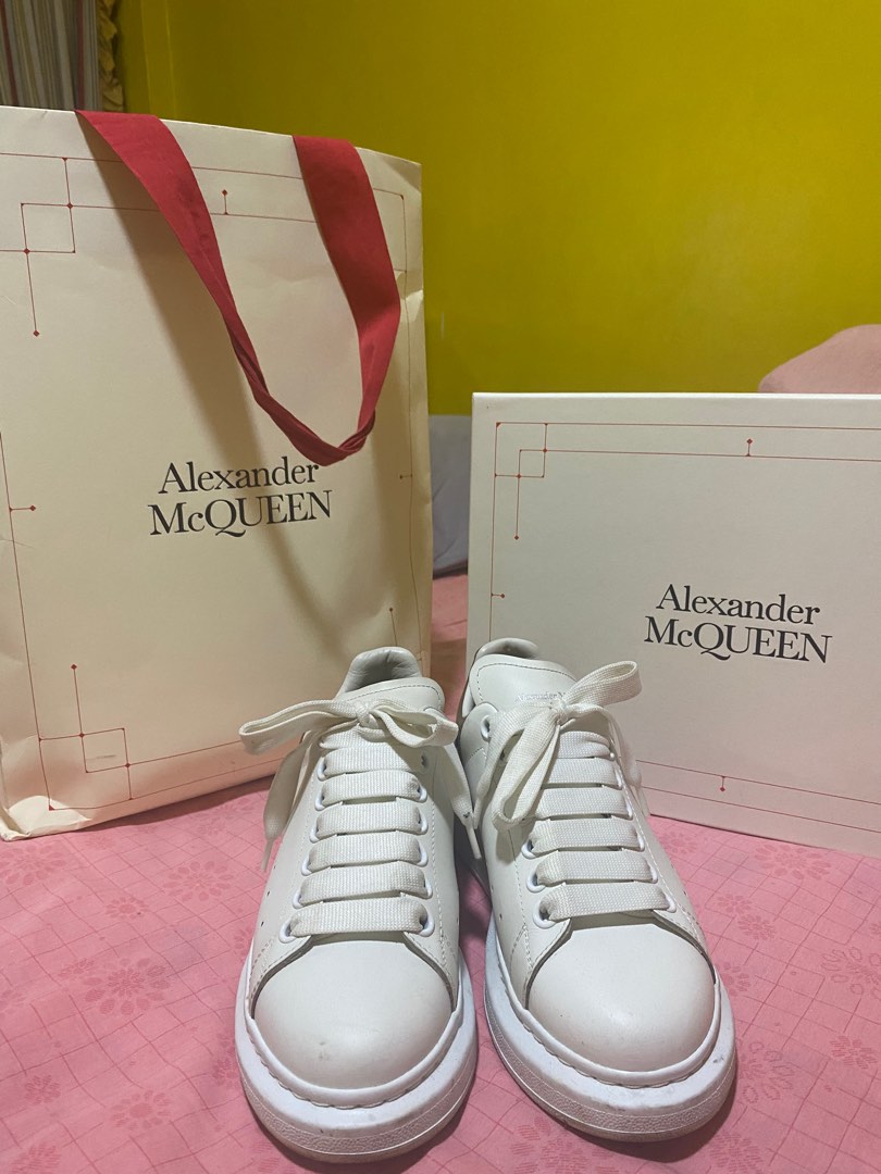 Alexander Mcqueen Oversized Sneakers, Women's Fashion, Footwear
