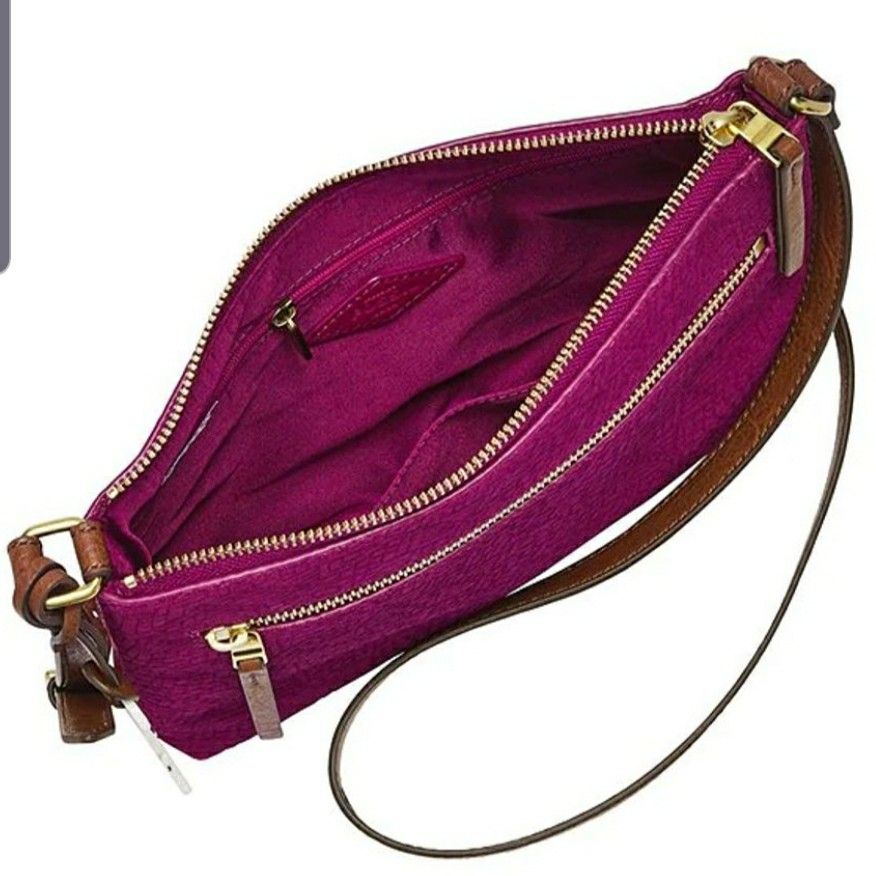 Fossil fiona crossbody 2025 fig