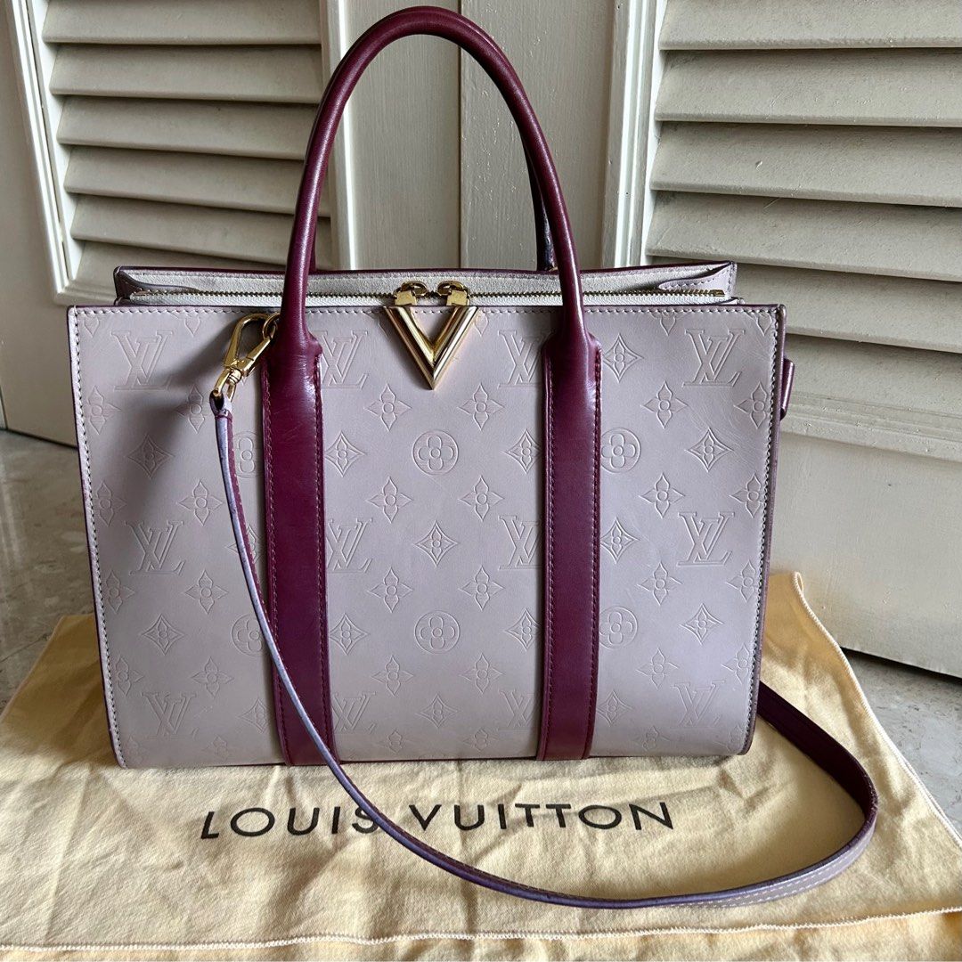 AUTHENTIC LV LOUIS VUITTON Multicolor White Trouville Top Handle Bag,  Luxury, Bags & Wallets on Carousell