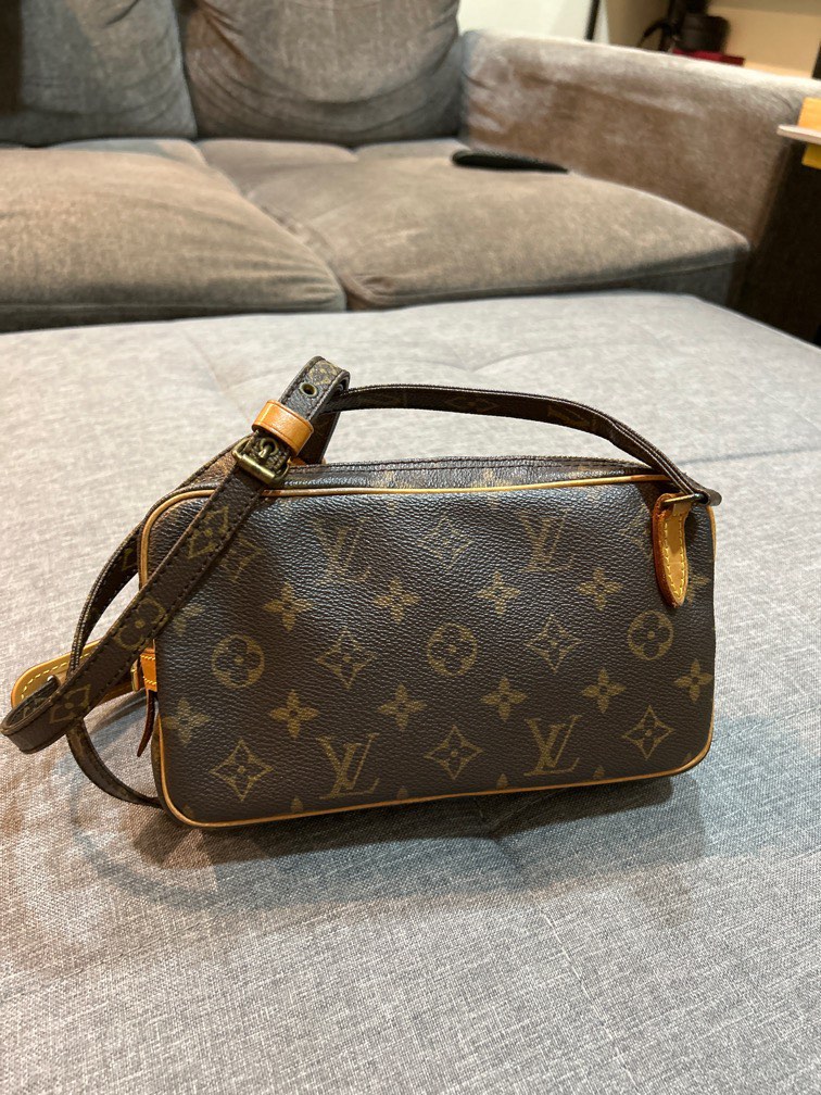 Lv monogram sale small sling bag