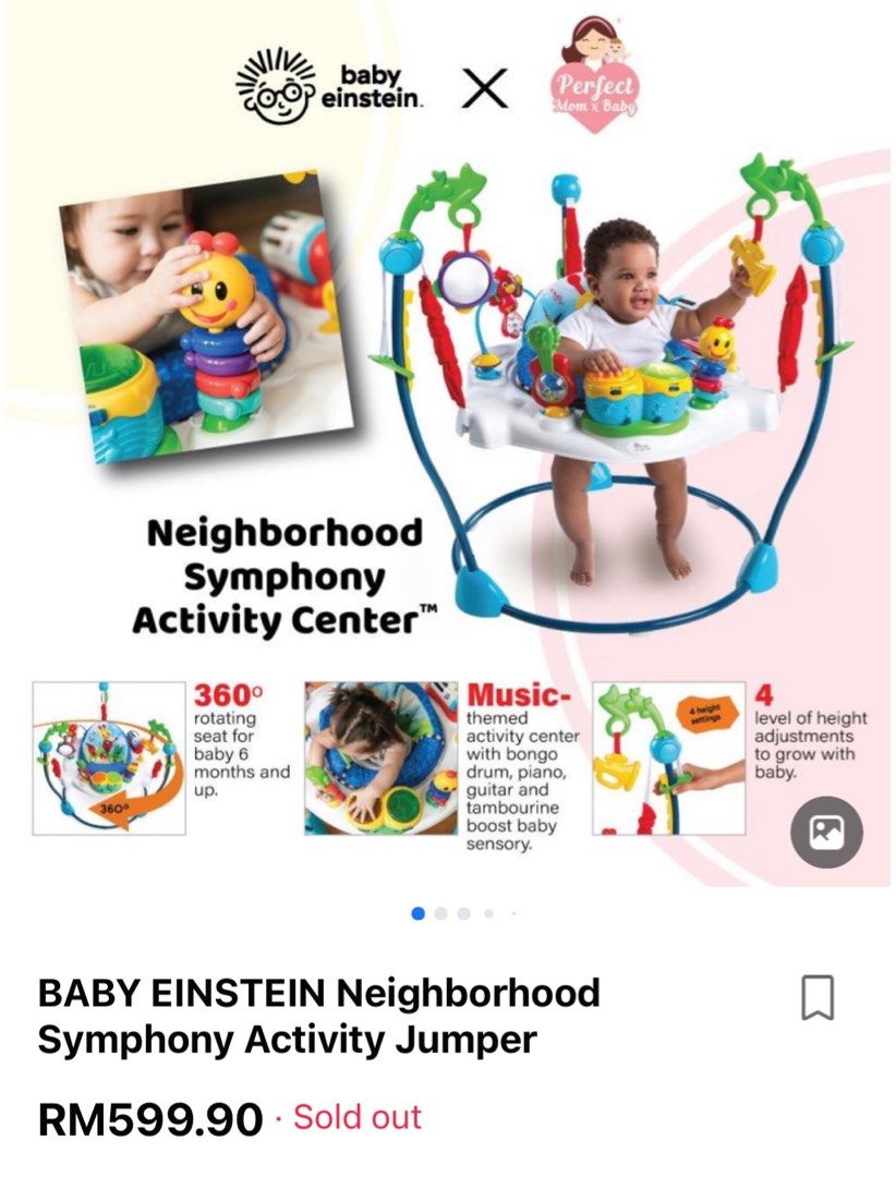 Baby einstein deals symphony jumper