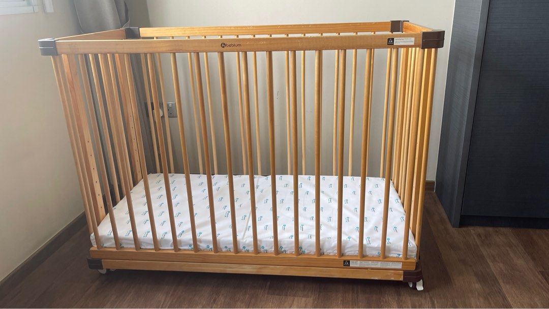Beblum baby cot on sale