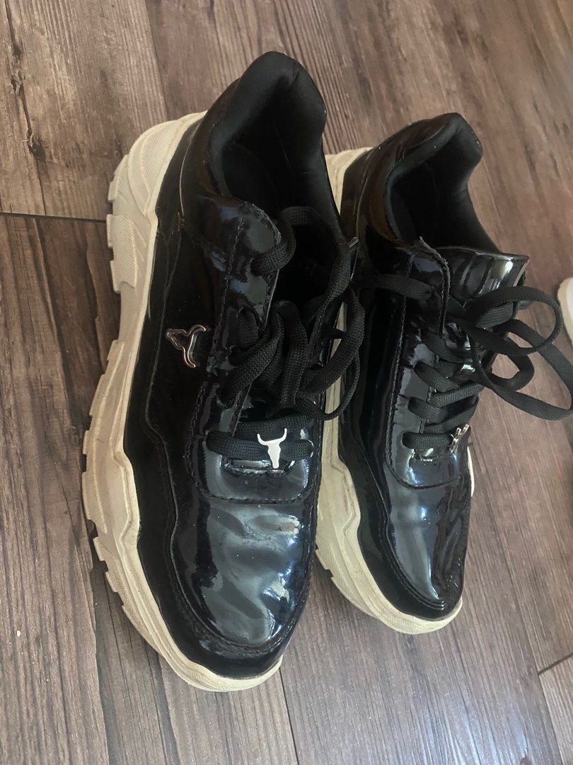 Black 2019 WindsorSmith Casual Sneakers Women s Fashion Footwear