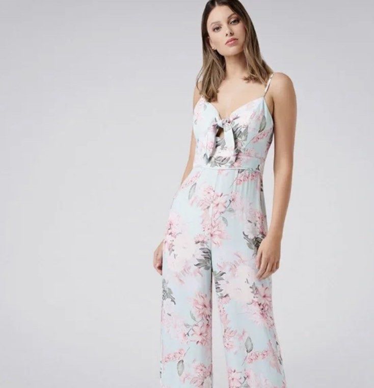 Forever new floral jumpsuit discount