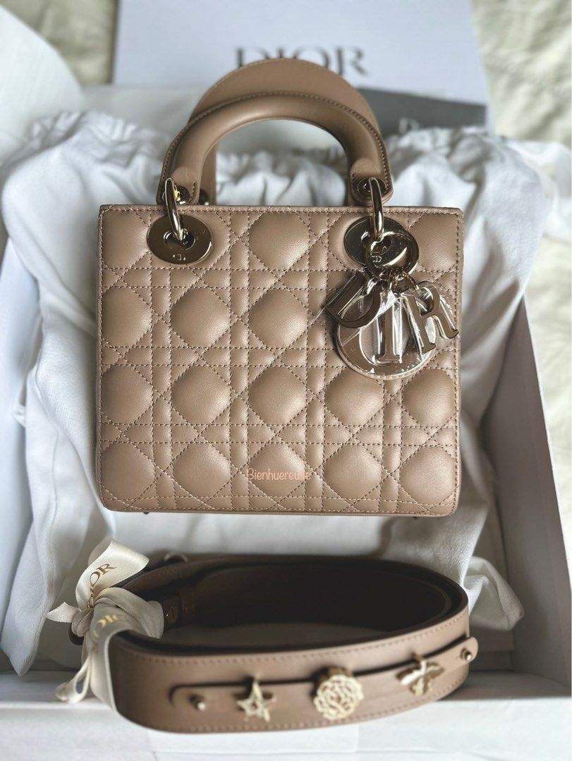 Abcdior Bag Dior Pastel Bag Lady Dior Christian Dior Wristlet Christian  Dior Pastel Peyote