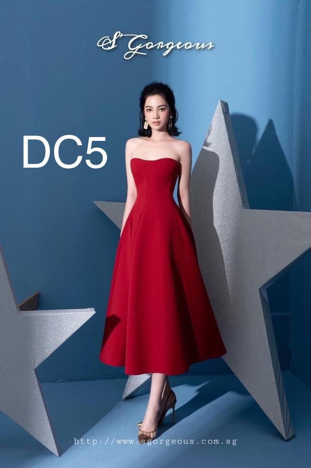 BNWT CHEAPEST RED STRAPLESS LONG DRESS EVENING GOWN SEXY DRESS