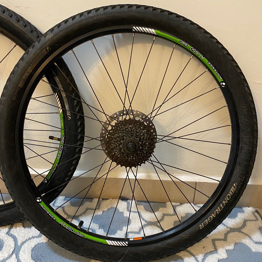 Bontrager 26er Disc Wheelset Sports Equipment Bicycles Parts