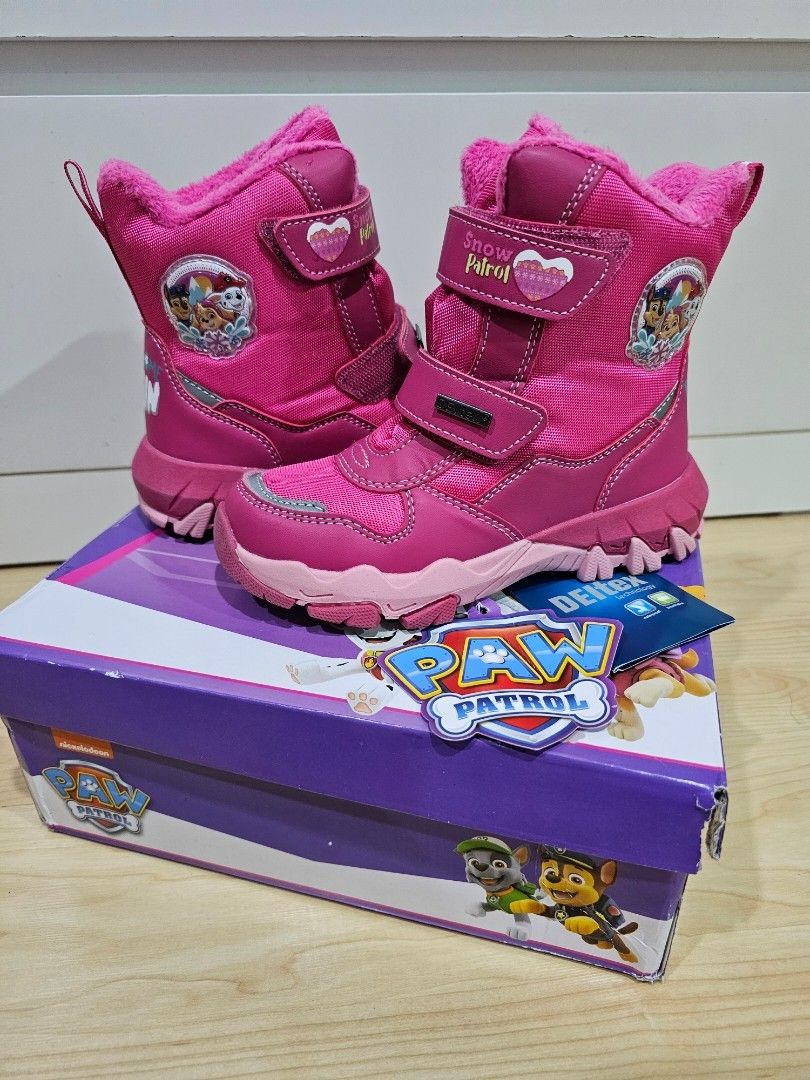 Paw patrol deals toddler winter boots
