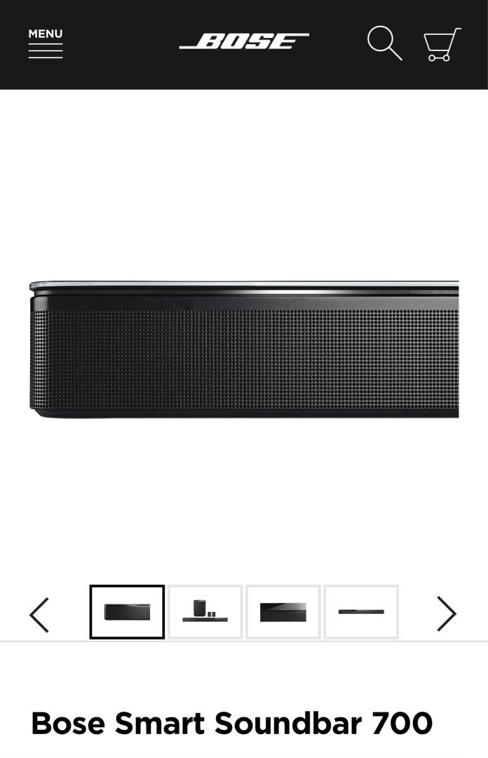 Manual bose hot sale soundbar 700
