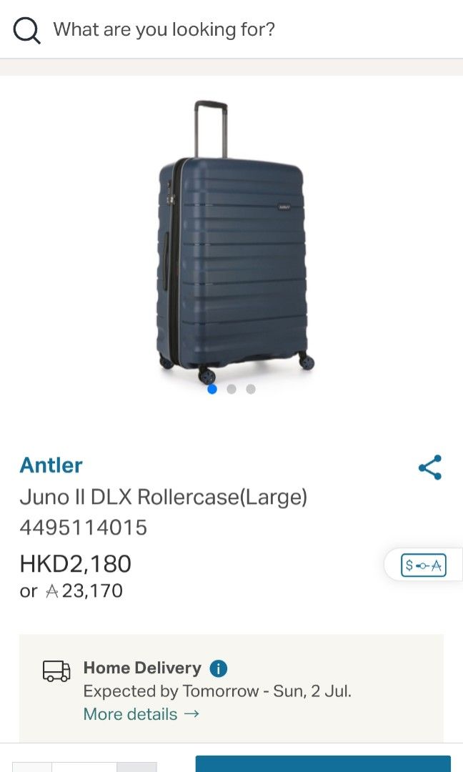 Antler juno 2 large roller case best sale