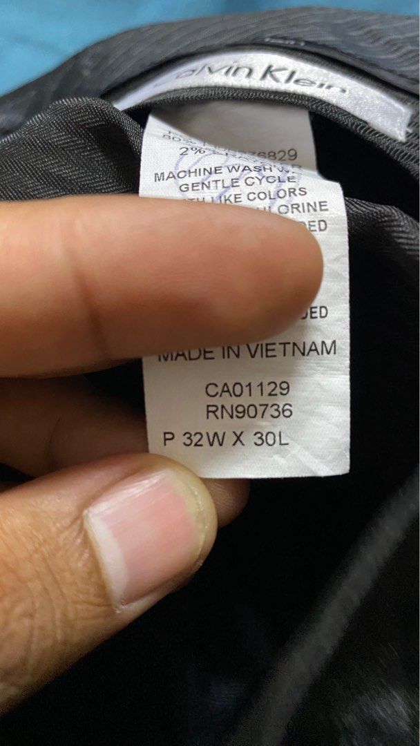 Calvin klein hotsell pants ca01129 rn90736