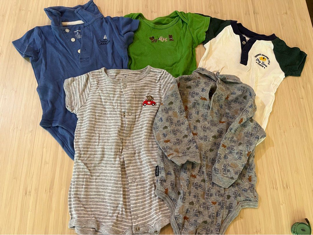 Carter s Lot of 5 baby boy clothes 9 months and up Babies Kids