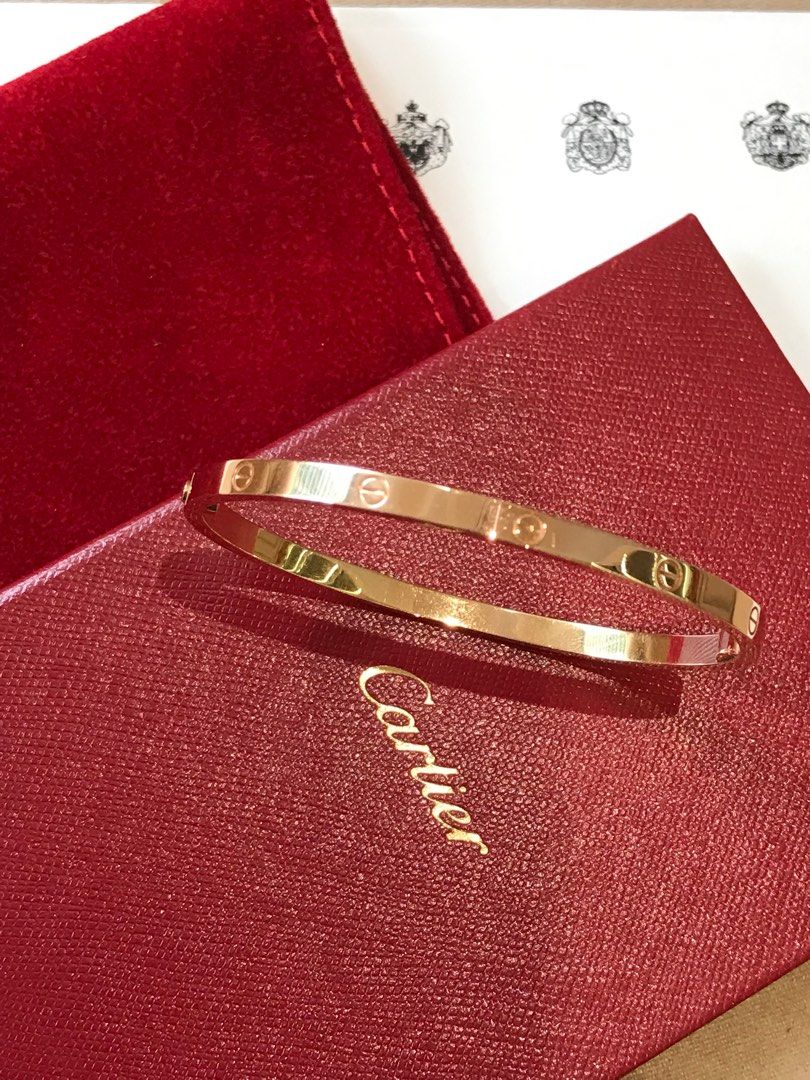 Cartier Love Bracelet Small Model, Luxury, Accessories on Carousell