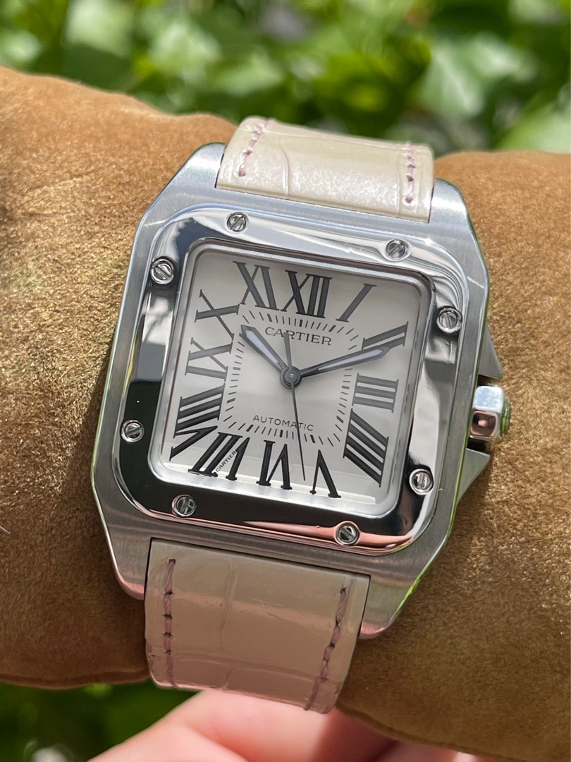 Cartier santos shop 100 ladies