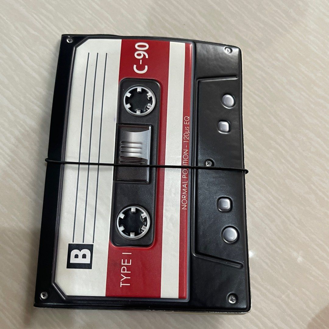 Casette tape design passport holder (Category: Stationery & School Supplies) located in Manila. Submitted by hodlclub (Listing ID 1239954956, Image 1). Description: Good as new.